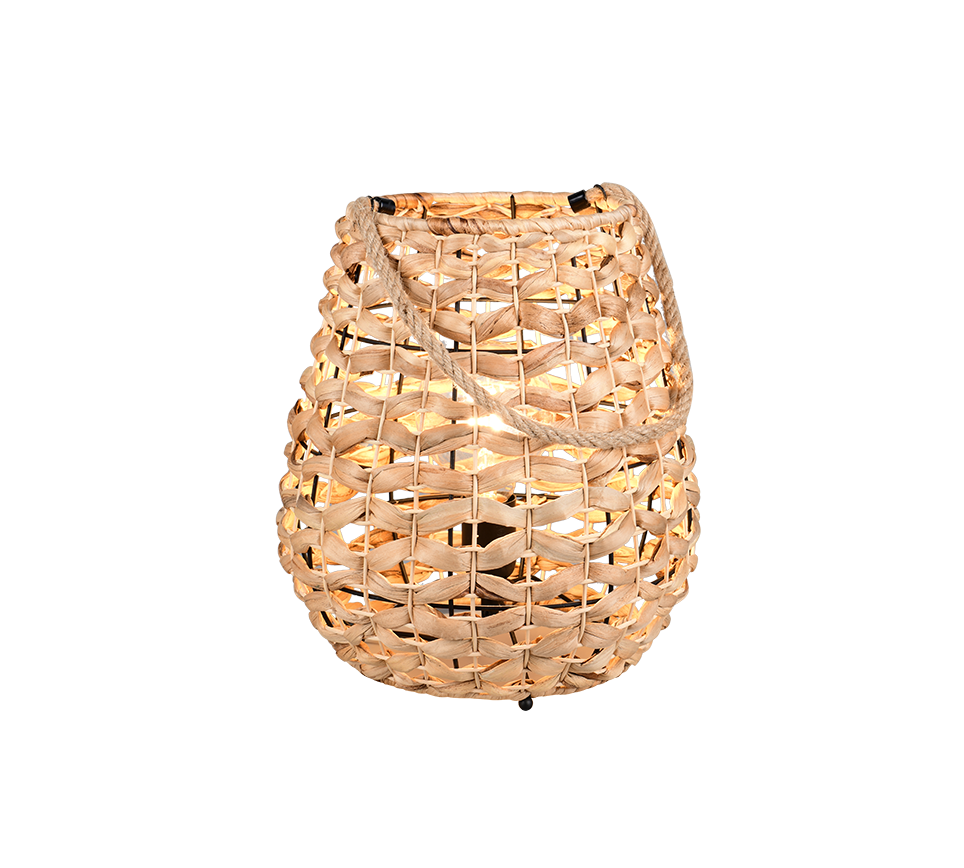 Lampada da tavolo appendibile, giacinto d'acqua, D 30 cm, Jean