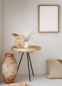 Lampada da tavolo appendibile, giacinto d'acqua, D 30 cm, Jean