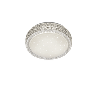 Plafoniera LED, acrilico, bianco, 28,6x8,6x28,6 cm, Pegasus