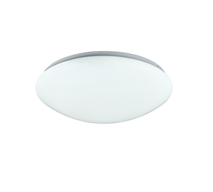 Plafoniera LED, plastica, bianco, 38x10,5x38 cm, Lukida