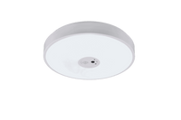 Plafoniera LED con videocamera integrata, plastica, bianco, D40 cm, Aspetta