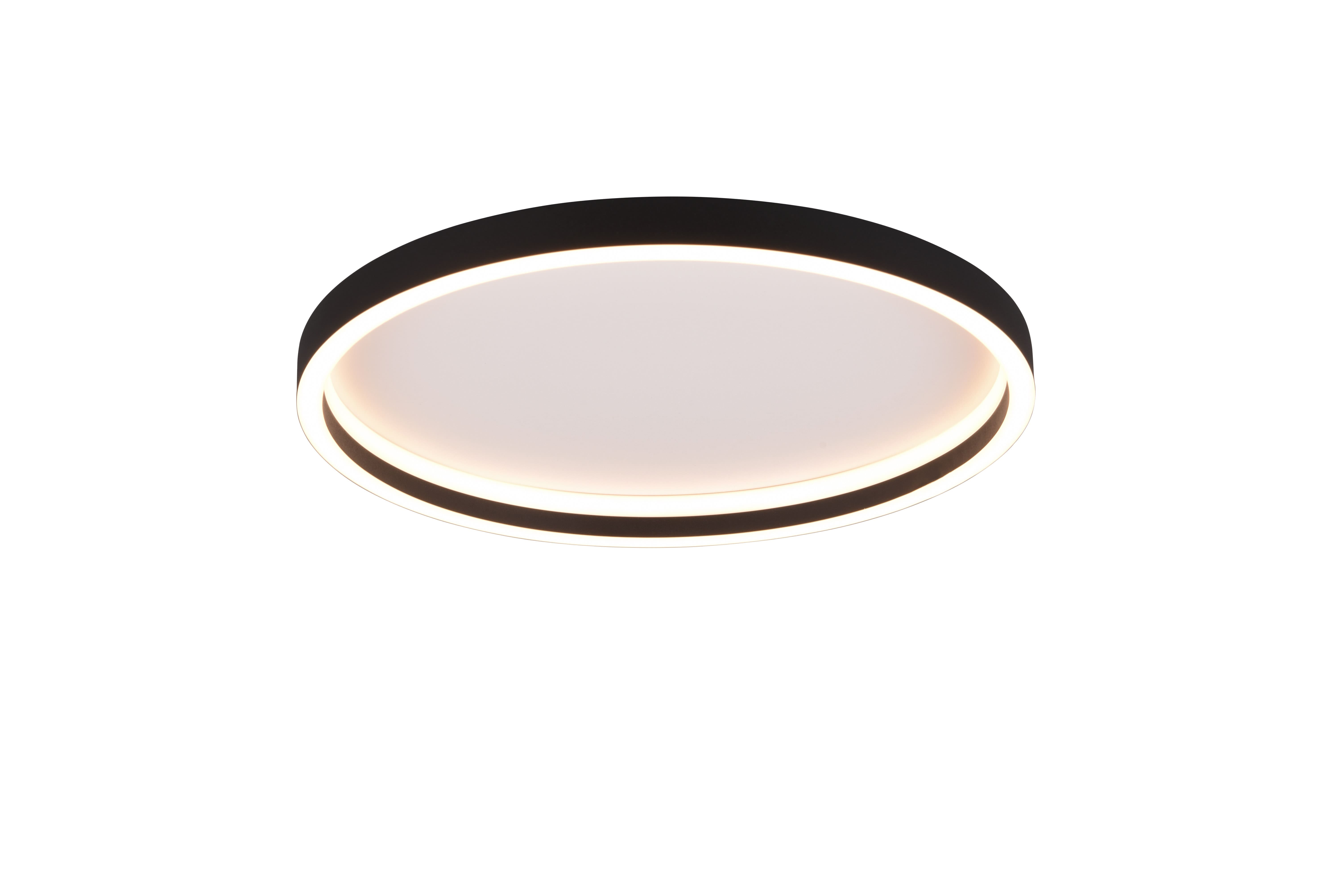 Plafoniera LED Rotonda bordo nero
