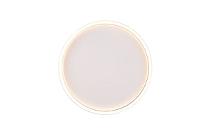 Plafoniera LED Rotonda bordo nero