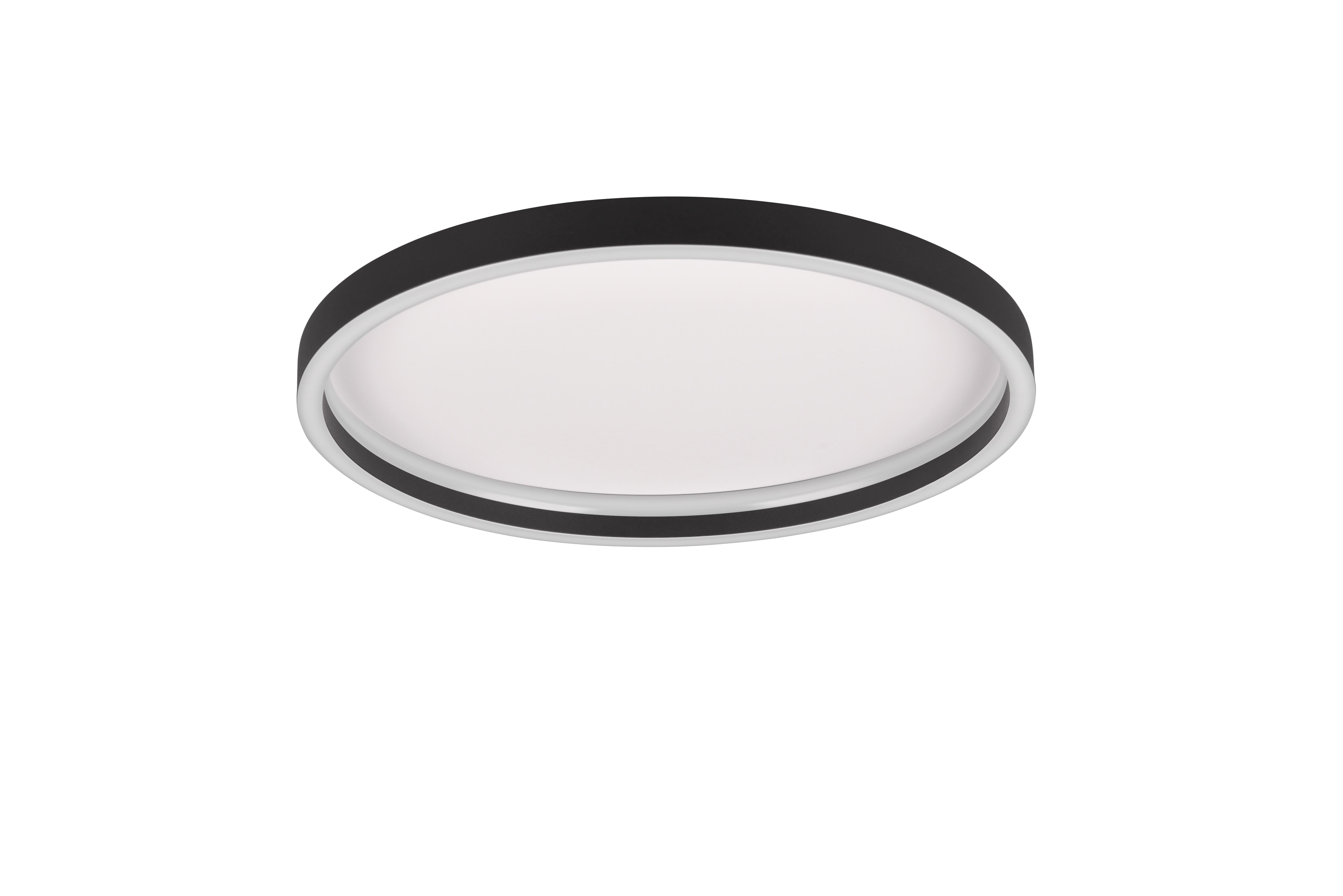 Plafoniera LED Rotonda bordo nero