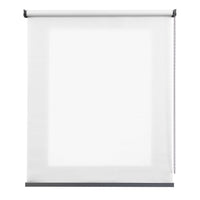 Tenda a rullo traslucida Premium con finitura metallizzata Bianco 160x250 cm