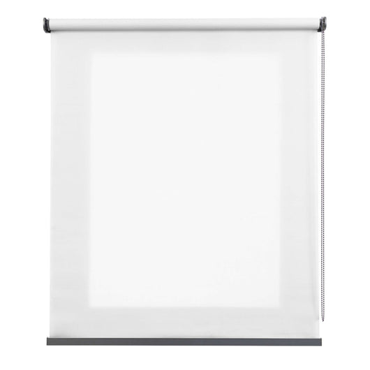Tenda a rullo traslucida Premium con finitura metallizzata Bianco 200x250 cm
