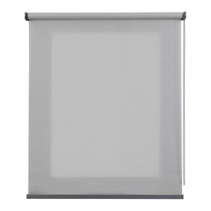Tenda a rullo traslucida Premium con finitura metallizzata Grigio 160x250 cm