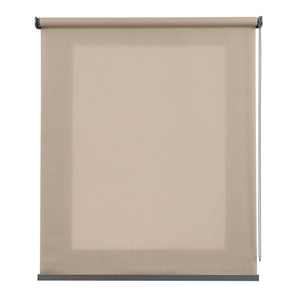 Tenda a rullo traslucida Premium con finitura metallizzata Beige 180x250 cm