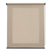 Tenda a rullo traslucida Premium con finitura metallizzata Beige 80x250 cm