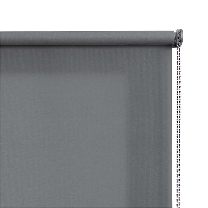 Tenda a rullo traslucida Premium con finitura metallizzata Grigio scuro 80x250 cm
