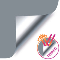 Tenda a Rullo Oscurante installazione senza foratura EasyFix Argento 90x180 cm