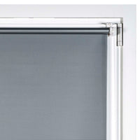 Tenda a Rullo Oscurante installazione senza foratura EasyFix Argento 75x180 cm