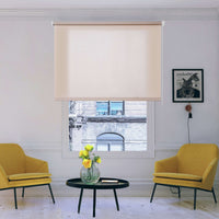 Tenda a Rullo Filtrante per finestre e porte Sabbia 180x180 cm