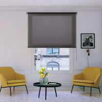 Tenda a Rullo Filtrante per finestre e porte Grigio 160x180 cm