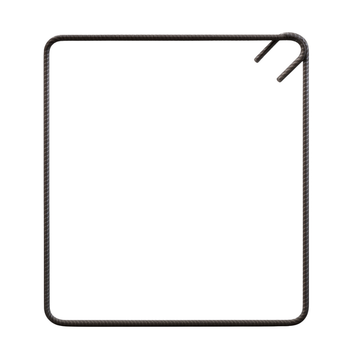 Staffe armatura ferro 50x50 cm strutture cemento disponibili diverse quantità *** pezzi 100, confezione 1
