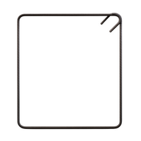 Staffe armatura ferro 50x50 cm strutture cemento disponibili diverse quantità *** pezzi 200, confezione 1
