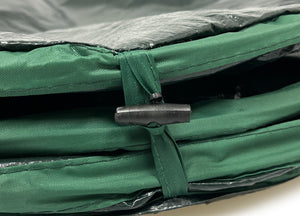 Sacco Fogliame Contenitore Per Giardinaggio Pieghevole Con Manici Rifiuti 56x70cm