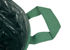 Sacco Fogliame Contenitore Per Giardinaggio Pieghevole Con Manici Rifiuti 56x70cm