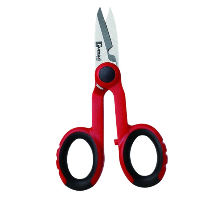 Forbice per elettricista ecova 53339 acciaio inox 145 mm impugnatura isolante