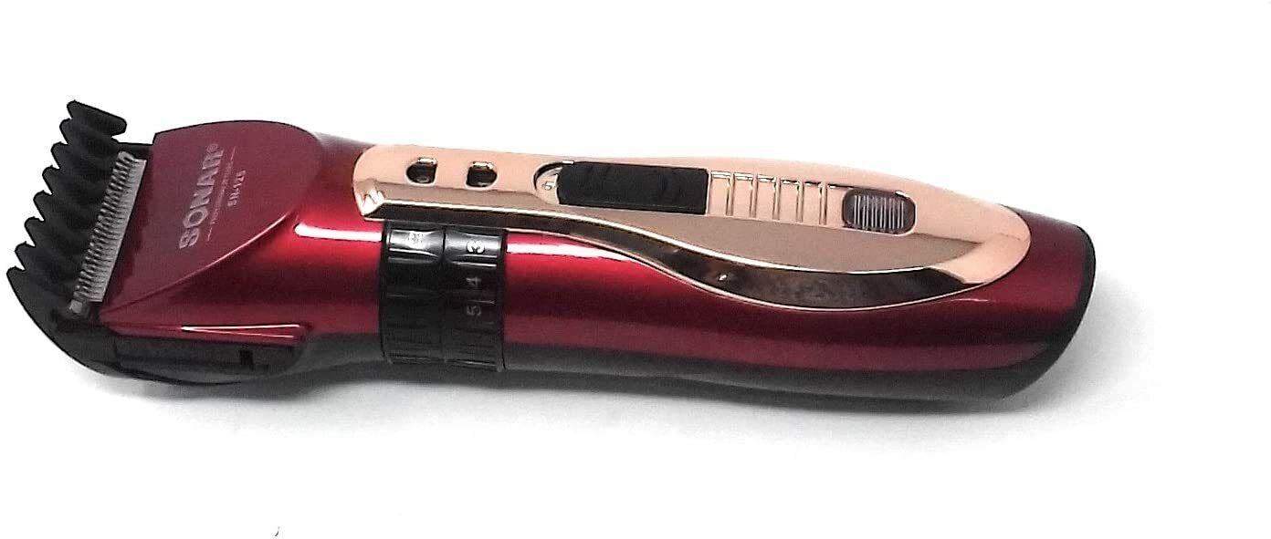 RASOIO ELETTRICO REGOLA BARBA TAGLIA CAPELLI BATTERIA RICARICABILE PETTINI SN125