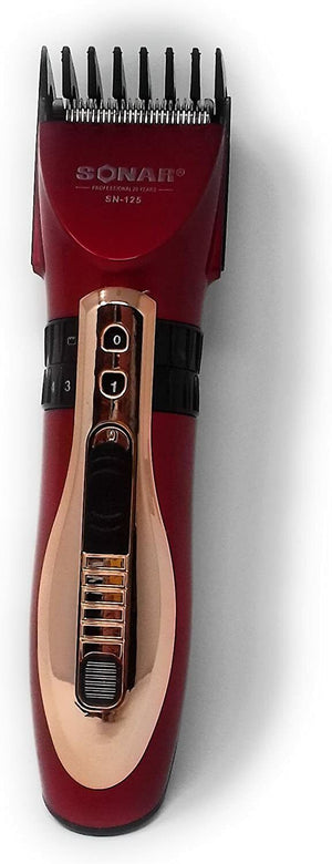 RASOIO ELETTRICO REGOLA BARBA TAGLIA CAPELLI BATTERIA RICARICABILE PETTINI SN125