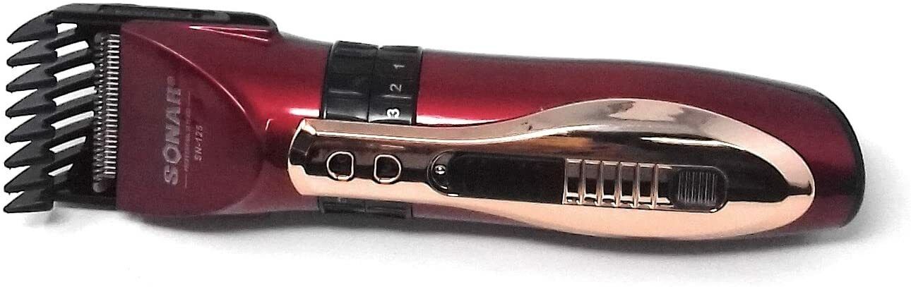 RASOIO ELETTRICO REGOLA BARBA TAGLIA CAPELLI BATTERIA RICARICABILE PETTINI SN125