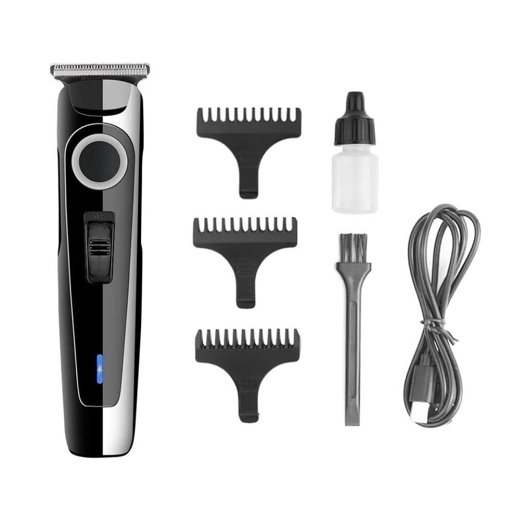 RASOIO ELETTRICO REGOLA BARBA TAGLIA CAPELLI BATTERIA RICARICABILE 3 PETT SN-094