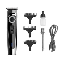 RASOIO ELETTRICO REGOLA BARBA TAGLIA CAPELLI BATTERIA RICARICABILE 3 PETT SN-094