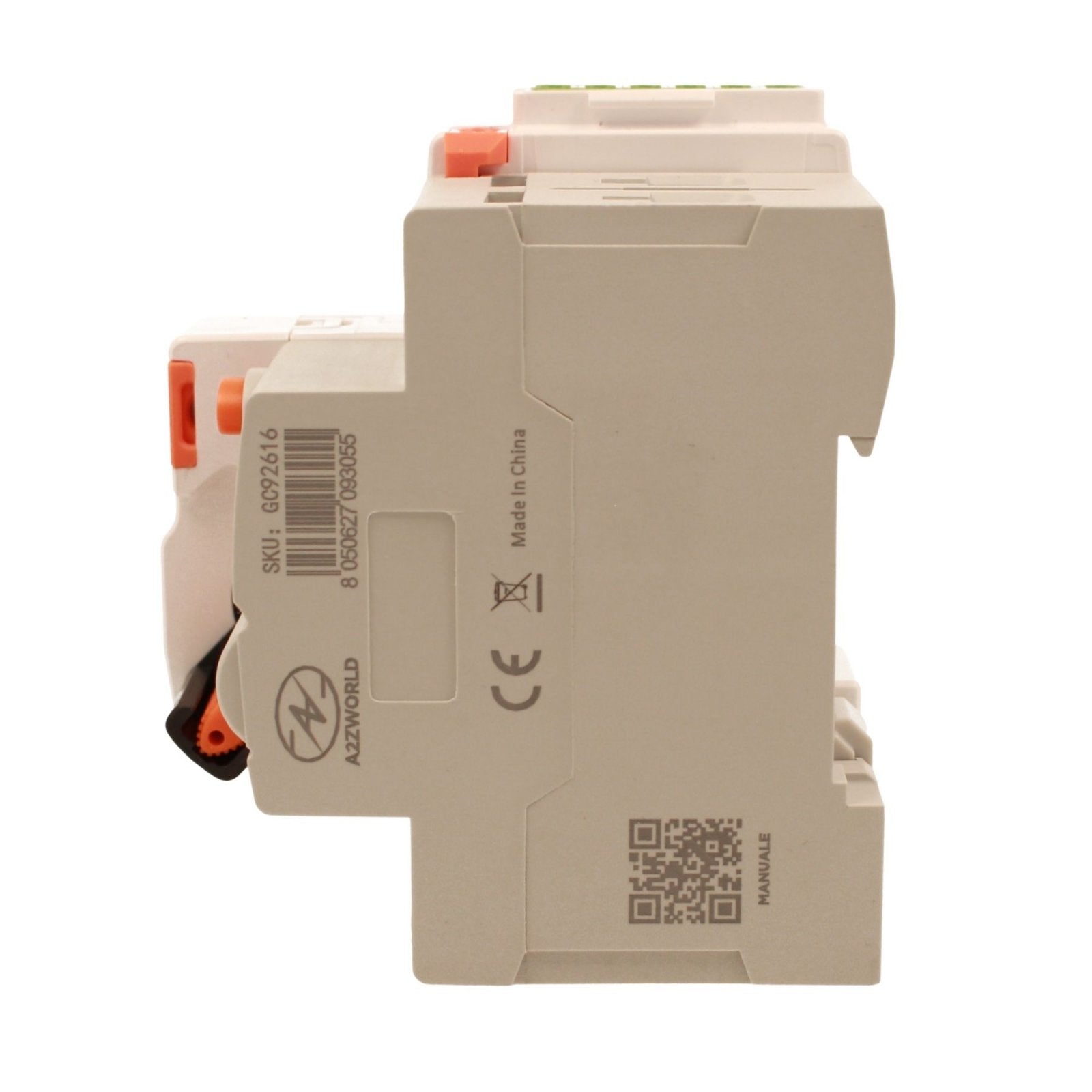 RCCB Interruttore Differenziale Riarmo Automatico Tipo F 1P+N 3M 6000A 300mA 16A AC 230V IP20 IEC61008-1 GYL9