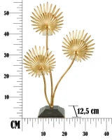 Porta Candela Glam Flowy Cm 35.6X12.5X55