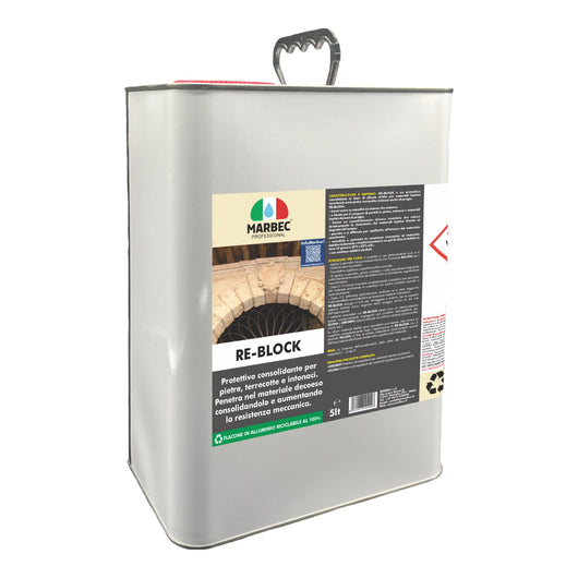 Consolidante per pietra RE-BLOCK   5LT