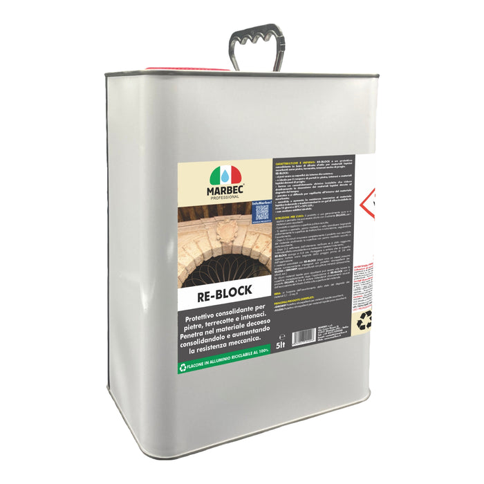 Consolidante per pietra RE-BLOCK   5LT