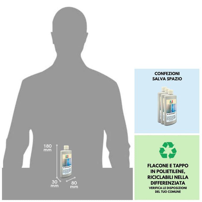 Crema liquida per box doccia RE-CRYSTALBOX   250GR