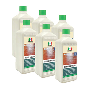Cera per pavimenti REFIX LUCIDO   1LTx6Pz