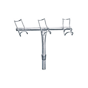 REGGICANNA IN ACCIAIO INOX DX