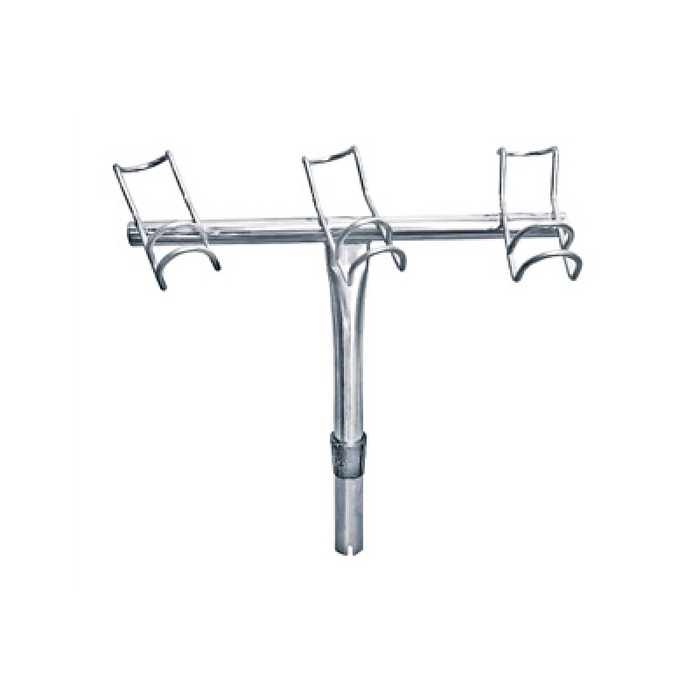 REGGICANNA IN ACCIAIO INOX SX