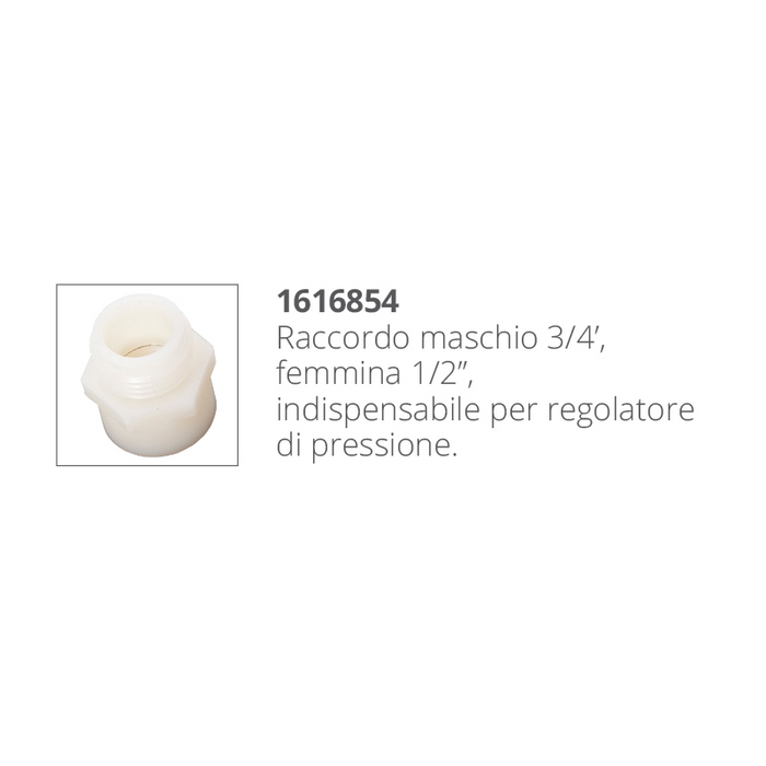 REGOLATORE DI PRESSIONE CROMATO