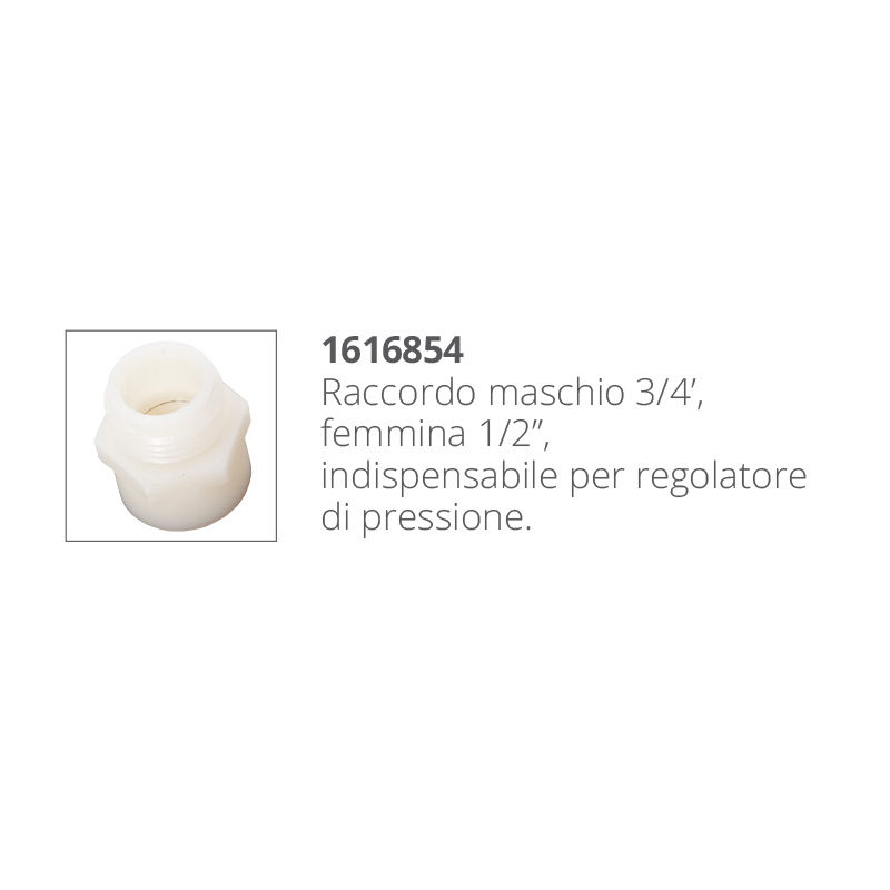 REGOLATORE DI PRESSIONE CROMATO