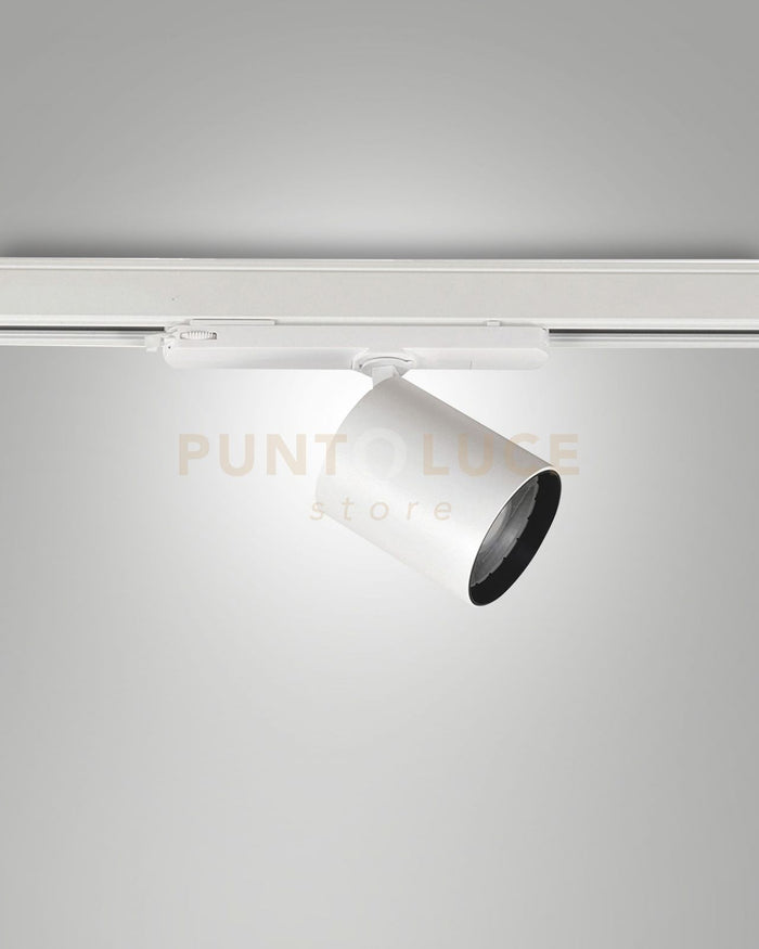 RENOIR PROIETTORE BINARIO 3000K 2990LM 28W BIANCO ORIENTABILE 52° CRI90 DIMMERABILE DALI