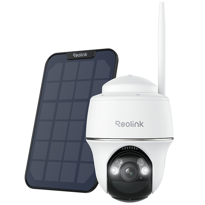 REOLINK ARGUS SERIES B430 (BWPT2K05SP) - TELECAMERA MOTORIZZATA 2K+ WI-FI A BATTERIA CON PANNELLO SOLARE