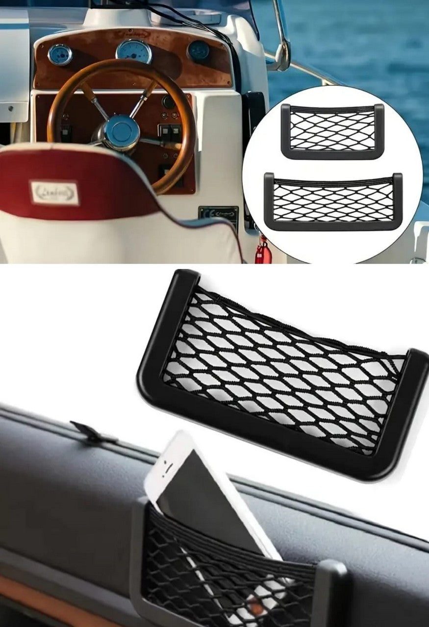 RETE PORTAOGGETTI NERA MM 190X75