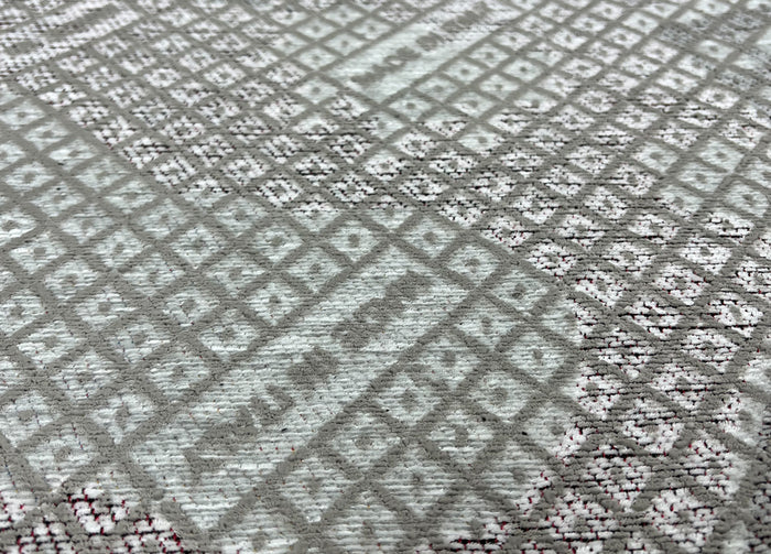 Tappeto Arredo e Gioco Antiscivolo Per Cameretta Bambini Disegno Pista - 80x150 - Grigio Perla