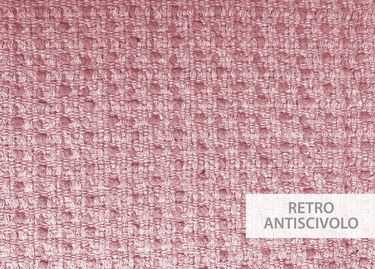 Tappeto Bagno Doccia Antiscivolo In Microfibra Super Assorbente Osaka - 50x80 - Rosa