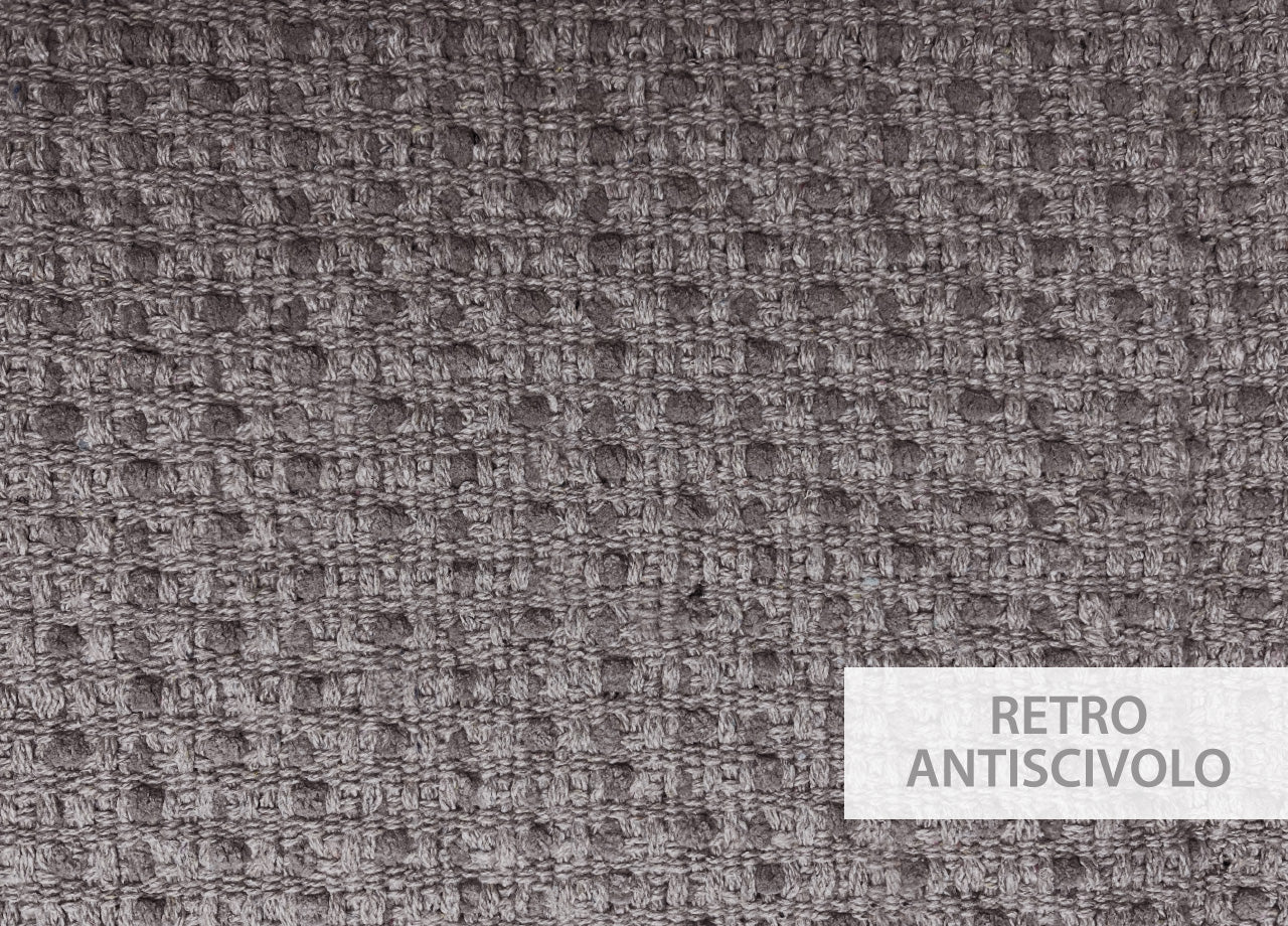 Tappeto Bagno Doccia Antiscivolo In Microfibra Super Assorbente Osaka - Parure 3 Pezzi - Stone