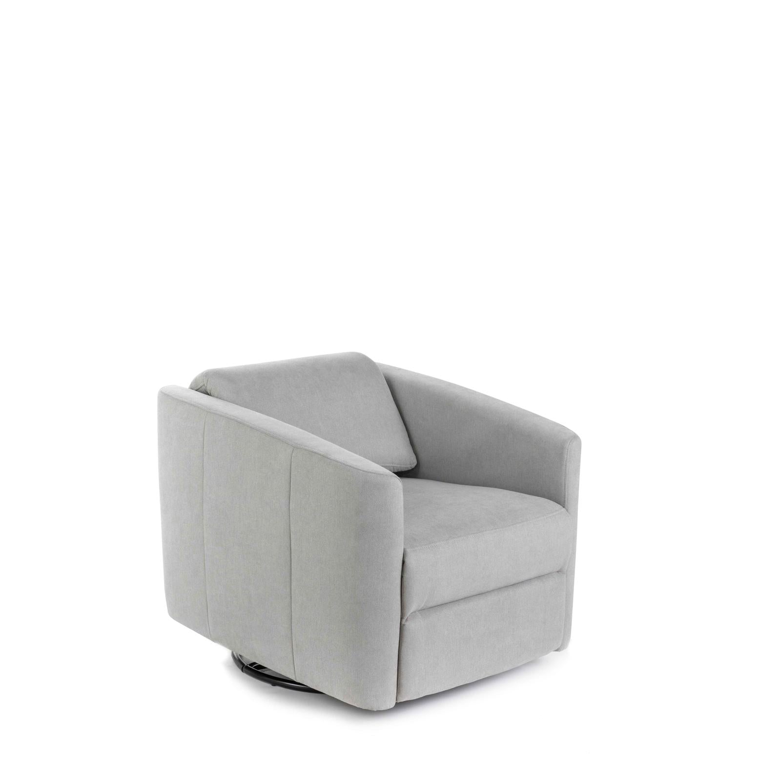 Magic - Poltrona reclinabile manuale in tessuto Grigio