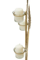Porta Candela Glam Flowy Cm 35.6X12.5X55