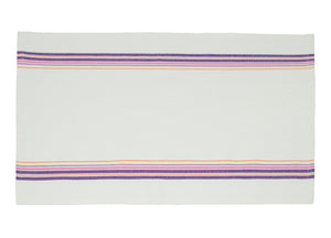 Set 6 Strofinaccio Asciugamano Cucina In Cotone Tinto Filo Modello Rinfranto