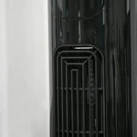 Ventilatore Colonna Oscillazione 70°, Timer 12,h Pannello a LED, 45W, Telecomando, 2 Modalità di Controllo, Nero