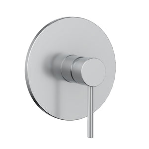 Jazz miscelatore incasso doccia in ottone *** finitura- nickel spazzolato, confezione 1