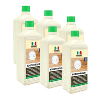Detergente per robot lavapavimenti su parquet ROBOPARQUET 1LTx6Pz